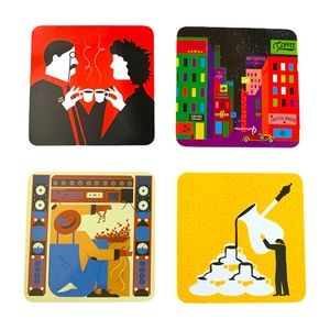 NWOT Nespresso 2020 Limited Edition Coasters. 4